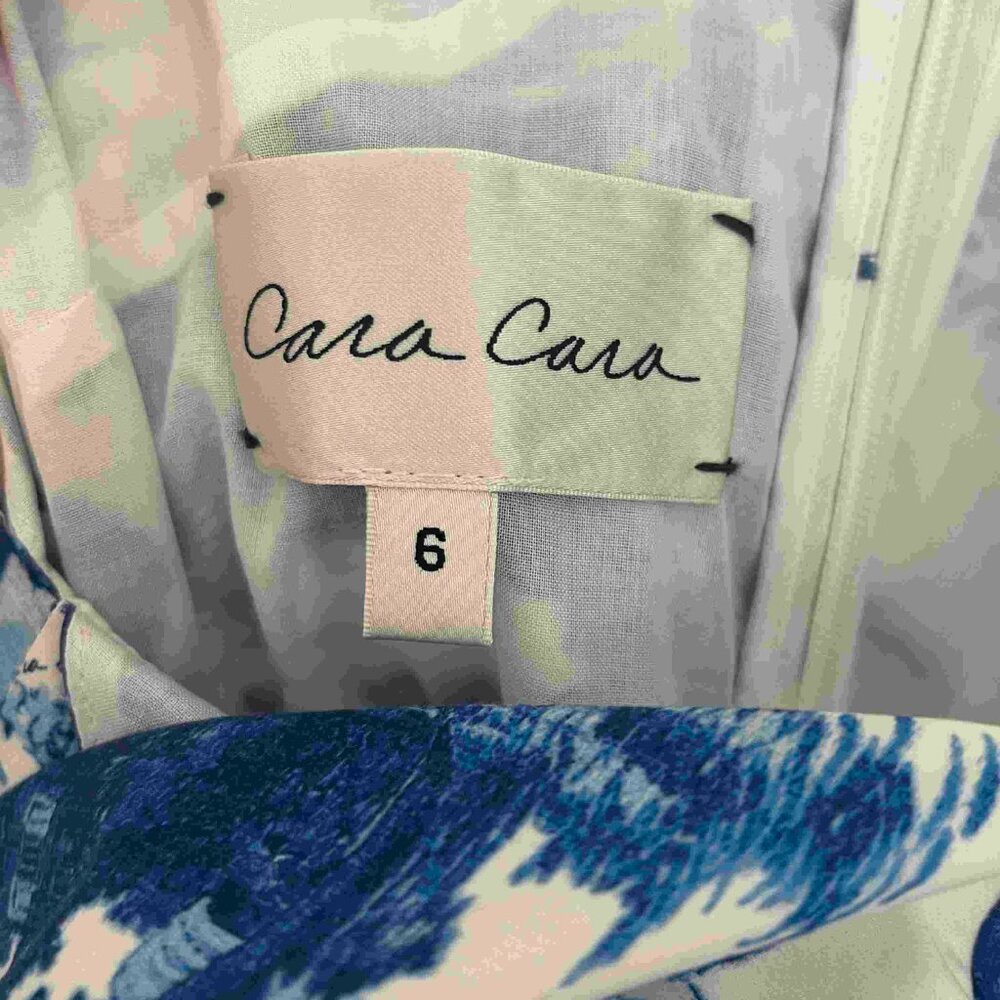 Cara Cara Natasha Dress in Venetian Story Blue - Picture 2 of 6
